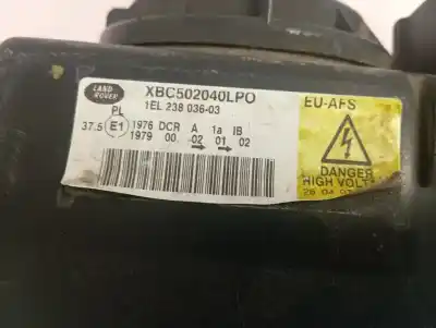 Second-hand car spare part left headlight for land rover range rover (lm) 3.6 td v8 oem iam references xbc502040lpo  