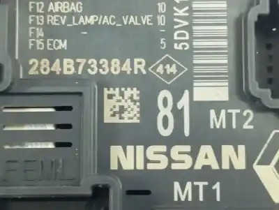 Peça sobressalente para automóvel em segunda mão caixa de fusíveis e relés por renault arkana rs line referências oem iam 284b73384r  