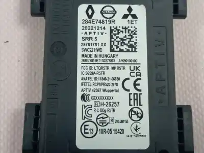 Second-hand car spare part electronic module for renault arkana rs line oem iam references 284e74819r  