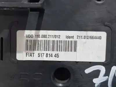 Second-hand car spare part dashboard for lancia ypsilon (101) 1.2 16v argento oem iam references 51781445 51753348 51709392