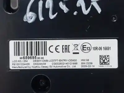 Peça sobressalente para automóvel em segunda mão quadrante por citroen berlingo live m referências oem iam 9865969580  