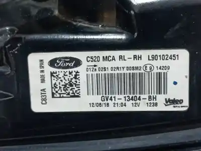Автозапчастина б/у правий ліхтар для ford kuga (cbs) titanium посилання на oem iam 2318158  gv4113404bh