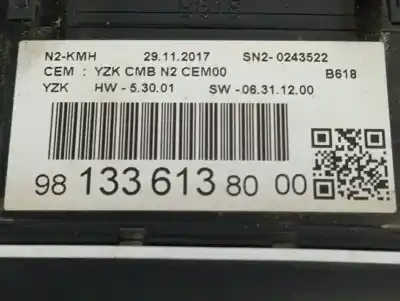 Peça sobressalente para automóvel em segunda mão quadrante por citroen c3 feel referências oem iam 9813361380  9832140580
