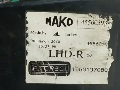 Second-hand car spare part right headlight for citroen nemo sx oem iam references 6205ay 1353197080 1634151880