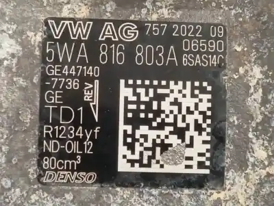 Автозапчасти б/у компрессор кондиционера воздуха за skoda octavia combi (nx5) ambition ссылки oem iam 3q0816803b  5wa816803a