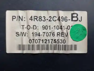 Second-hand car spare part electronic module for jaguar xj 2.7 d xj6 executive oem iam references 4r832c496bj  