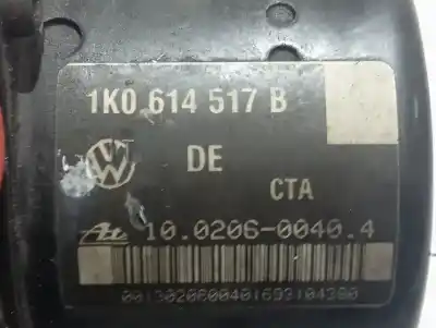 Peça sobressalente para automóvel em segunda mão abs por audi a3 (8p) 2.0 tdi ambiente referências oem iam 1k0614517b  1k0907379d