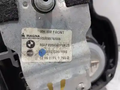 Second-hand car spare part passenger side right window regulator for mini mini (r56) one oem iam references 51332756084  67622755854