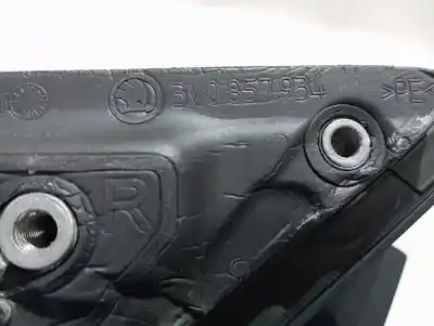 Peça sobressalente para automóvel em segunda mão espelho retrovisor direito por skoda superb (3v3) active referências oem iam 3v2857508c 3v2857508c 3v0857934