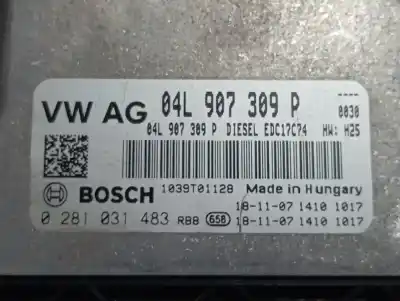 Pezzo di ricambio per auto di seconda mano centralina motore per skoda superb (3v3) active riferimenti oem iam 04l906026lq 04l907309p 0281031483