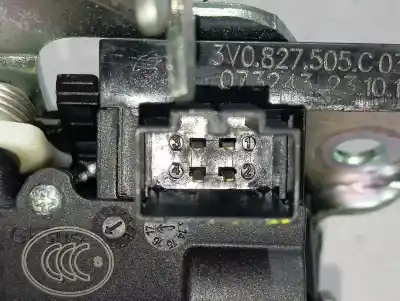 Pezzo di ricambio per auto di seconda mano baule / serratura del cancello per skoda superb (3v3) active riferimenti oem iam 3v0827505c  