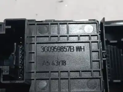 Peça sobressalente para automóvel em segunda mão botão / interruptor elevador vidro dianteiro direito por skoda superb (3v3) active referências oem iam 3g0959857b  
