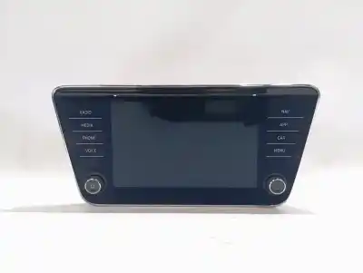 Pezzo di ricambio per auto di seconda mano display multifunzione per skoda superb (3v3) active riferimenti oem iam 3v0919605d