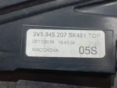 İkinci el araba yedek parçası sol kuyruk lambasi için skoda superb (3v3) active oem iam referansları 3v5945207  
