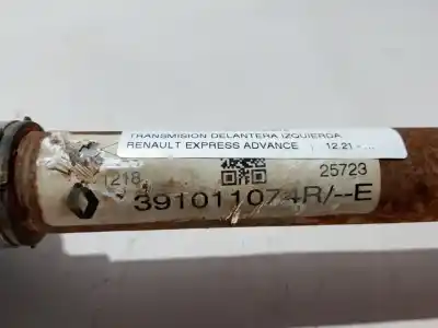 Pezzo di ricambio per auto di seconda mano trasmissione anteriore sinistra per renault express advance riferimenti oem iam 391011074r  