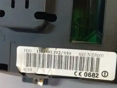 Peça sobressalente para automóvel em segunda mão quadrante por audi a2 (8z) 1.4 16v referências oem iam 8z0920950nx  