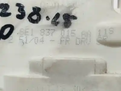 Peça sobressalente para automóvel em segunda mão fechadura da porta dianteira esquerda por audi a4 avant (8e) 2.0 tdi referências oem iam 8e1837015aa  