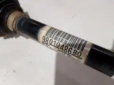 Second-hand car spare part front right transmission for citroen c3 comercial oem iam references 9801048680  1612690280