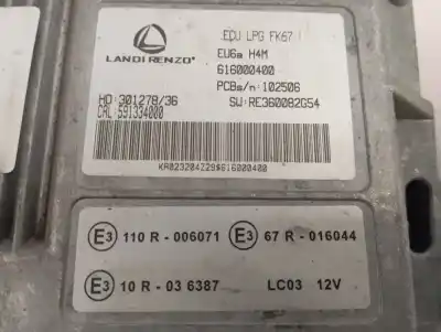 Second-hand car spare part ecu engine control for dacia dokker essential oem iam references 169100780r 591334000 616000400