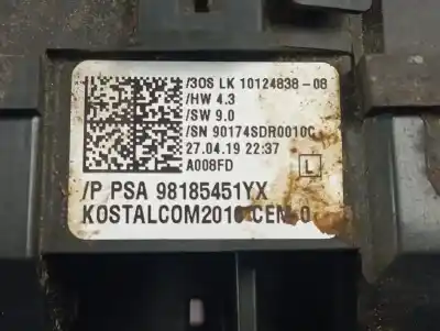 Second-hand car spare part air bag ring for opel combo cargo (e) express oem iam references 98185451yx  