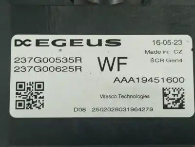 Second-hand car spare part electronic module for renault express advance oem iam references 237g00535r  