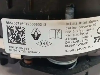 Second-hand car spare part front left air bag for renault express advance oem iam references 985705715r  