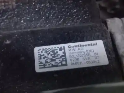 Second-hand car spare part complete engine for audi a3 (8p) 1.6 tdi ambiente oem iam references cay 03l100090q 03l100036k