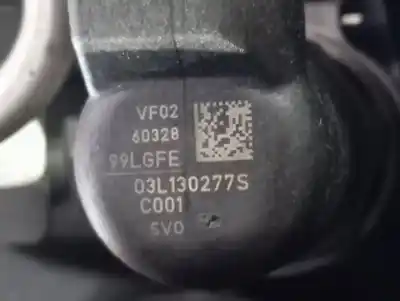 Second-hand car spare part complete engine for audi a3 (8p) 1.6 tdi ambiente oem iam references cay 03l100090q 03l100036k