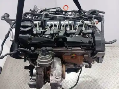 Second-hand car spare part complete engine for audi a3 (8p) 1.6 tdi ambiente oem iam references cay 03l100090q 03l100036k