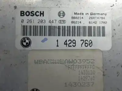 Peça sobressalente para automóvel em segunda mão centralina de motor uce por bmw 3 compact (e36) 316 i referências oem iam 12140028578 1429760 0261203447