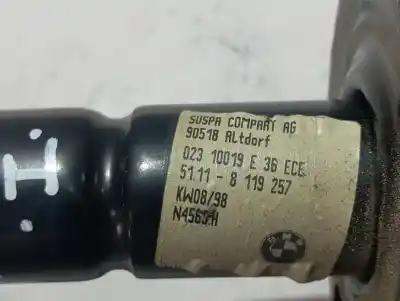 Peça sobressalente para automóvel em segunda mão reforço do pára choques dianteiro por bmw 3 compact (e36) 316 i referências oem iam 51118176271  