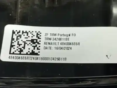 Peça sobressalente para automóvel em segunda mão volante por renault kangoo iii authentic referências oem iam 484004585r  