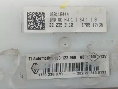Piesă de schimb auto la mâna a doua indicator pentru renault express advance referințe oem iam 172023807r  