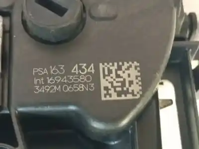 Second-hand car spare part left front door lock for peugeot partner basico l1 oem iam references 9816343480  163434