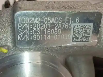 Second-hand car spare part turbocharger for kia cee´d concept oem iam references 282012a760  9011401030