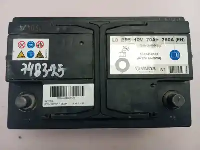 Peça sobressalente para automóvel em segunda mão bateria por opel corsa f edition referências oem iam   