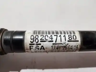 Second-hand car spare part front right transmission for opel combo cargo (e) express oem iam references 9820471180  