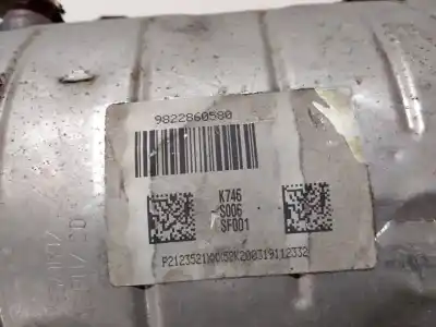 Peça sobressalente para automóvel em segunda mão catalisador / filtro de particulas por peugeot partner basico l1 referências oem iam 9822860580  