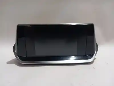 Peça sobressalente para automóvel em segunda mão display gps / multimídia por peugeot 208 (p2) active referências oem iam 9838129680