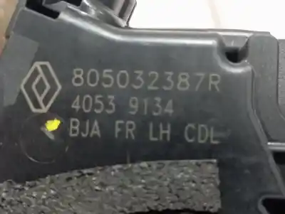 Peça sobressalente para automóvel em segunda mão fechadura da porta dianteira esquerda por renault clio v business referências oem iam 805032387r  40539134