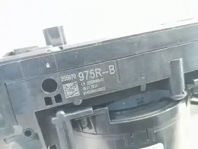 Second-hand car spare part headlights switch for renault clio v equilibre oem iam references 255670975r  255540638r