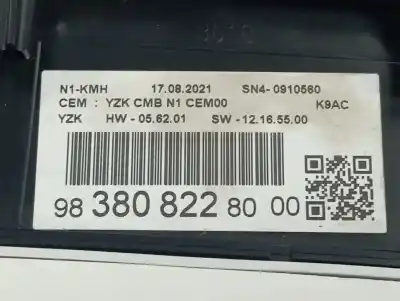 Peça sobressalente para automóvel em segunda mão quadrante por citroen berlingo start m referências oem iam 9838082280  9838082280