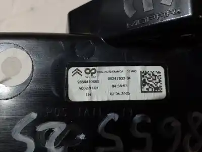 Second-hand car spare part interior left tailgate light for citroen c4 berlina e-plus oem iam references 9859410680 9831120680 