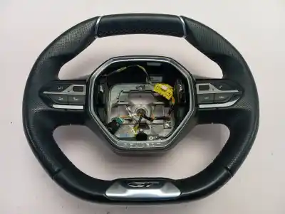 Second-hand car spare part STEERING WHEEL for PEUGEOT 3008 HYBRID 225 ALLURE PACK OEM IAM references 98105489ZD  