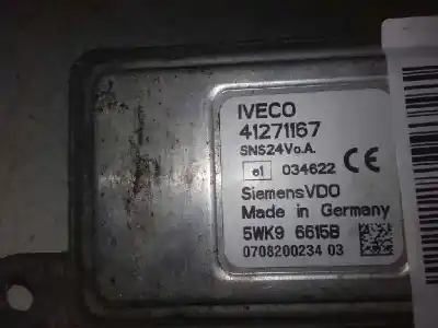 Peça sobressalente para automóvel em segunda mão sensor nox por iveco stralis 500 euro 4 referências oem iam 41271167  