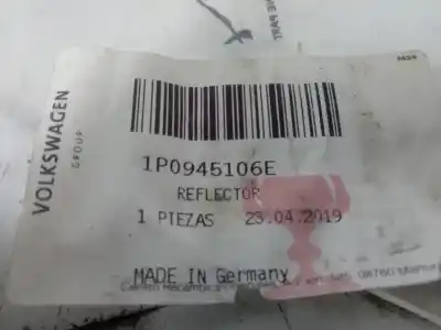 Tweedehands auto-onderdeel REFLECTOR voor SEAT LEON (1P1) 1.4 16V TSI OEM IAM-referenties 1P0945106E  