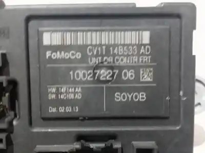 Pezzo di ricambio per auto di seconda mano modulo elettronico per ford b-max titanium riferimenti oem iam cv1t14b533ad civt14b533aj 2036974