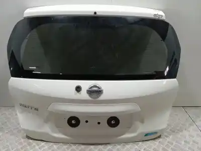 Second-hand car spare part tailgate for nissan note acenta oem iam references k01003vvma