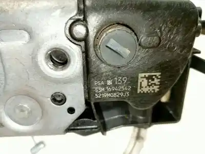 Second-hand car spare part left front door lock for citroen jumpy fugón confort m oem iam references 084139  16942582