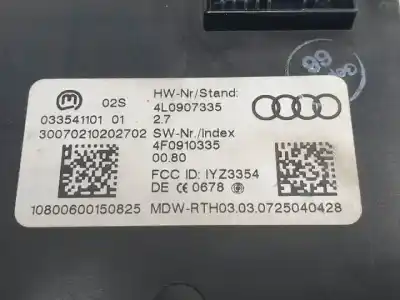 Автозапчасти б/у электронный модуль за audi q7 (4l) bar ссылки oem iam 4l0907335  